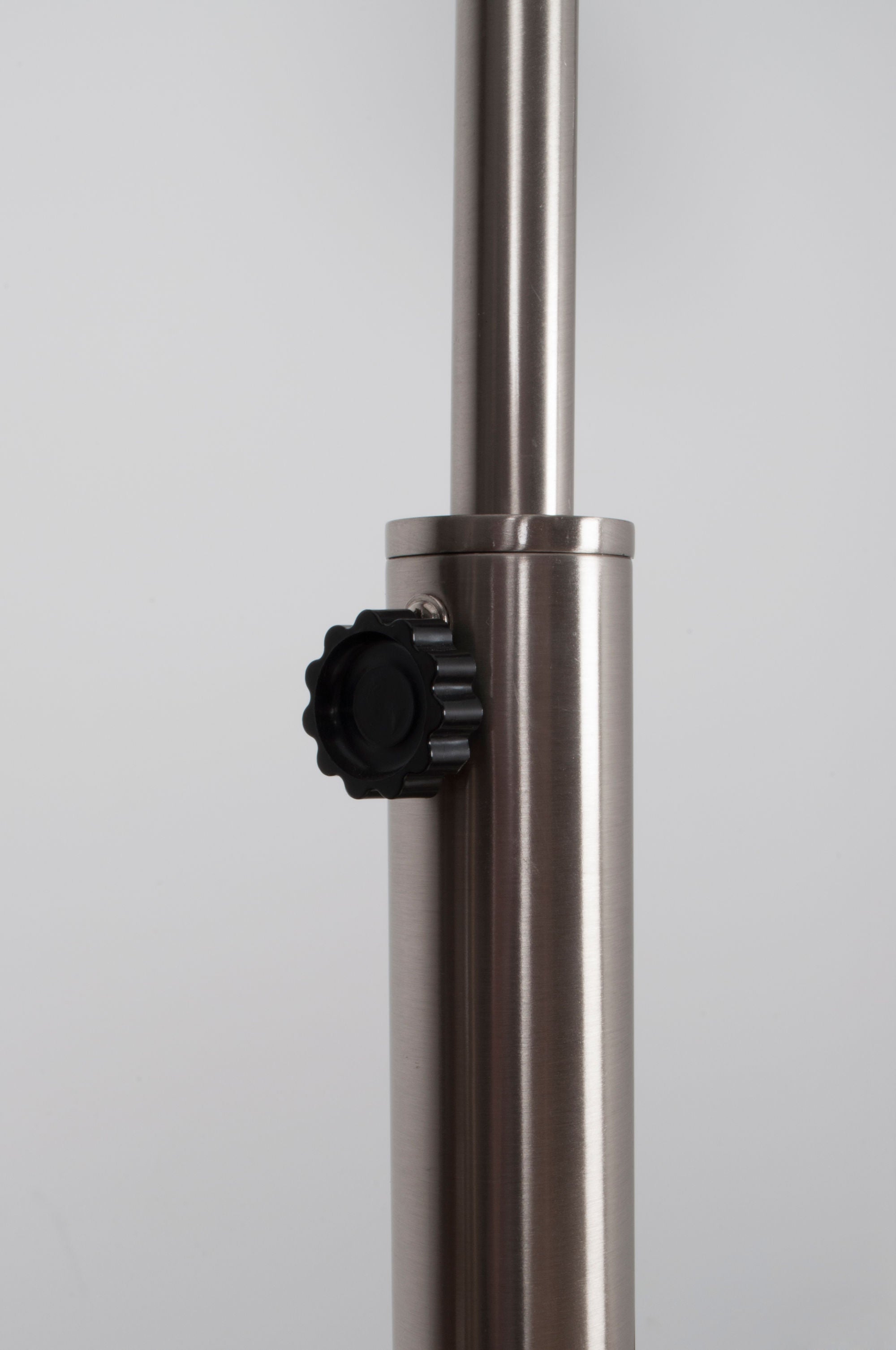 Metal Bow Chrome Floor Lamp